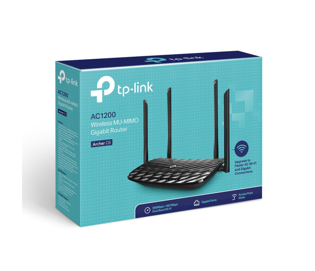 TP-Link Archer C6 (1200Mb/s a/b/g/n/ac) DualBand - 466049 - zdjęcie 3
